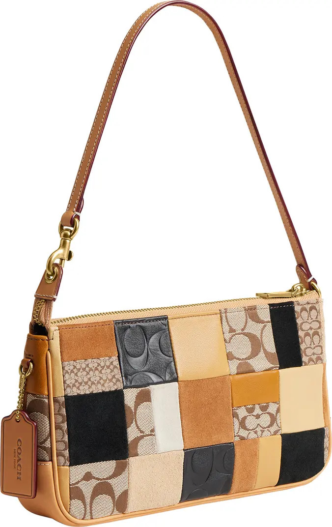 COACH Plaza Patchwork Leather Shoulder Bag | Nordstrom | Nordstrom