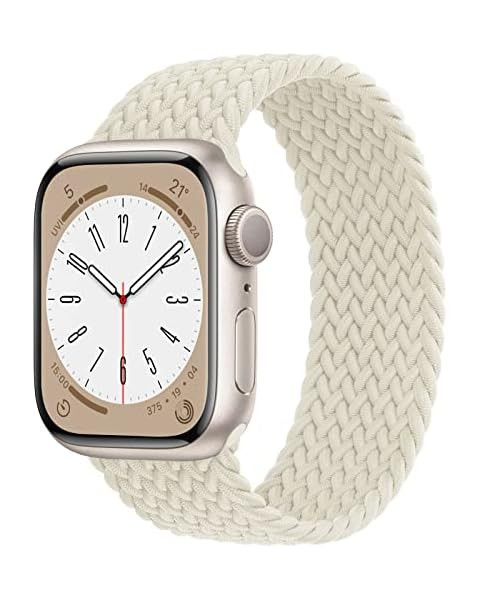 Proworthy Lace Braided Solo Loop Compatible With Apple Watch Band 38mm 40mm 41mm 42mm 44mm 45mm 4... | Amazon (US)