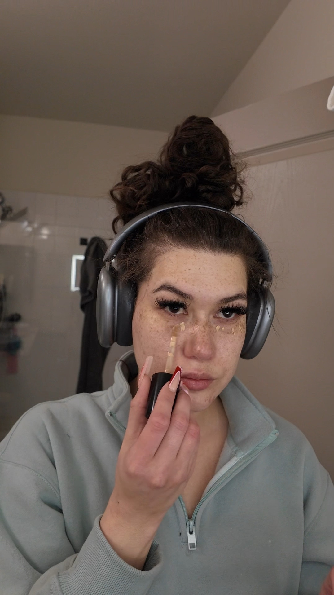 grwm in 96 seconds 🫰🏼 if only it really were that quick 🙂‍↔️😩

we went to see captain america last night, def recommend if you haven't get the chance to see it! 

#grwm #ready #explore #readywithme #getready #getreadywithme #curlyhair #freckles #makeuproutine #routine #getreadyroutine #fyp #fypage #lashtech #esti #life #estilife #movies #captainamerica #captain #america #captainamericamovie #release #viralreels #viralvideos #viralvideo #trendingreels #trendingaudio

#LTKStyleTip #LTKBeauty #LTKFindsUnder100