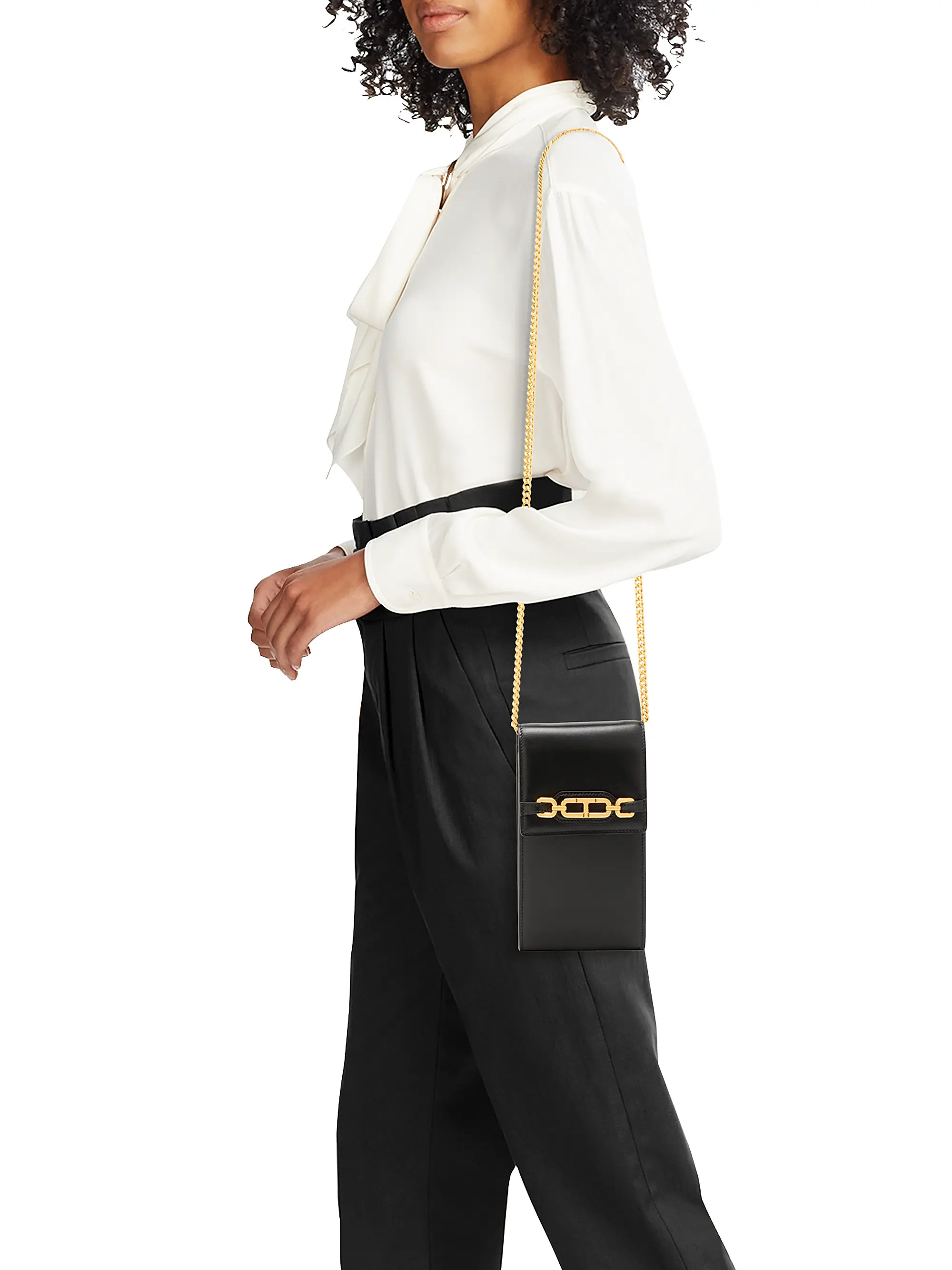 TOM FORD Leather Phone Pouch | Saks Fifth Avenue | Saks Fifth Avenue