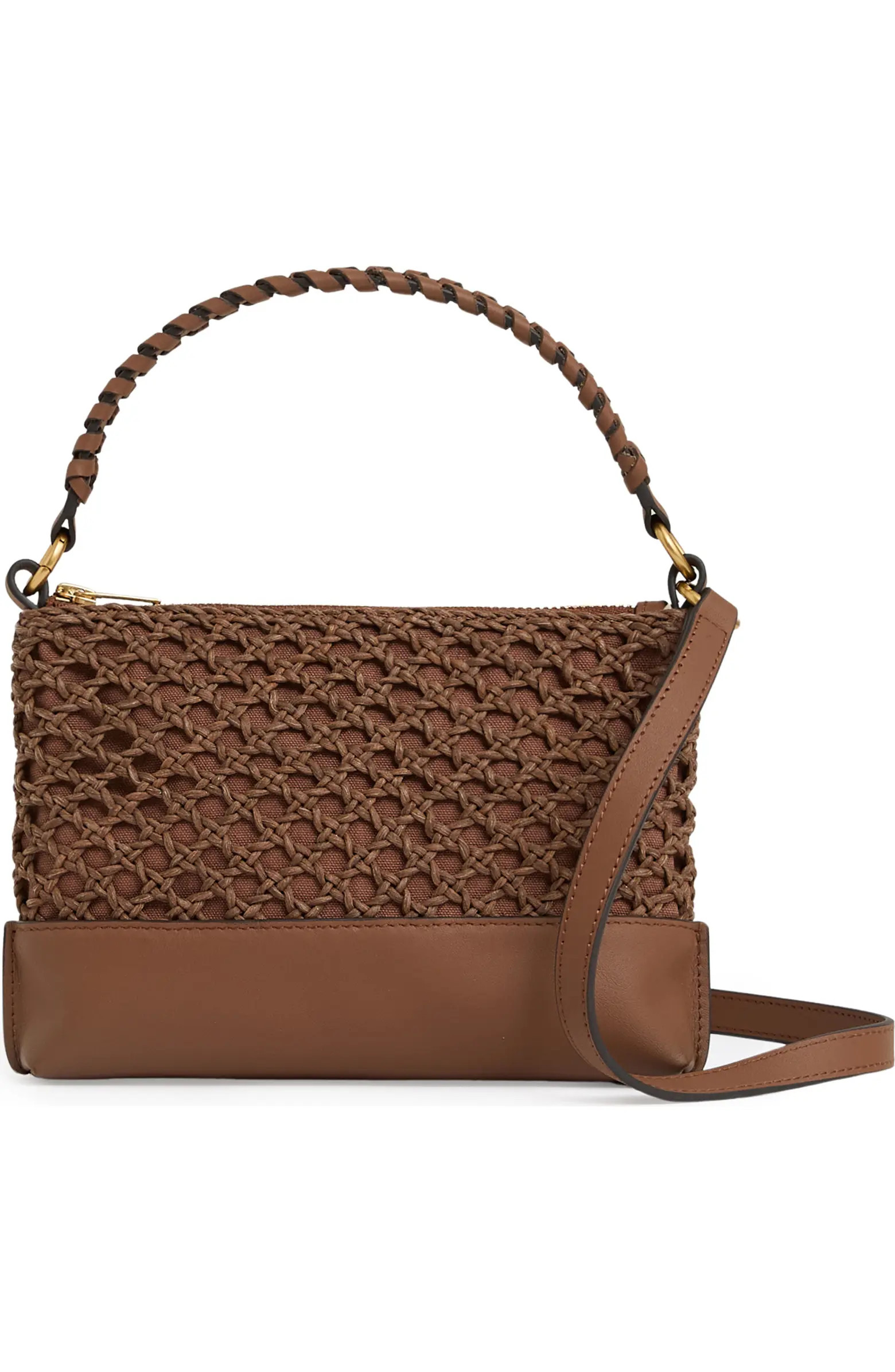 Blakely Woven Leather Crossbody Bag | Nordstrom