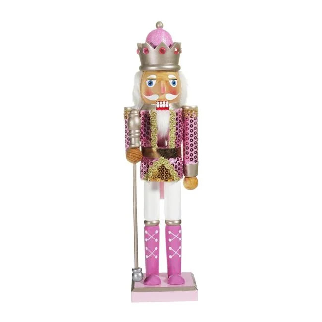 Kurt Adler 15-Inch Pink Nutcracker - Walmart.com | Walmart (US)