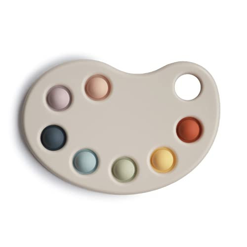 mushie Paint Palette Press Toy | Amazon (US)