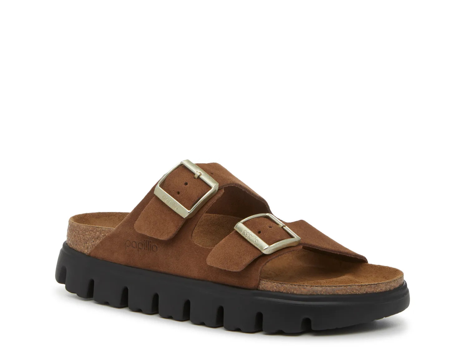 Birkenstock Papillio By Birkenstock Arizona Platform Slide Sandal | Women's | Dark Brown | Size EU 40 / US Womens 9-9.5 / Mens 7-7.5 | Sandals | Footbed | Lug | DSW
