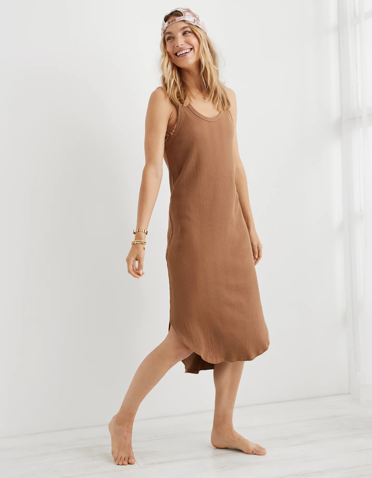 Aerie Ribbed Midi Cover Up | American Eagle Outfitters (US & CA)