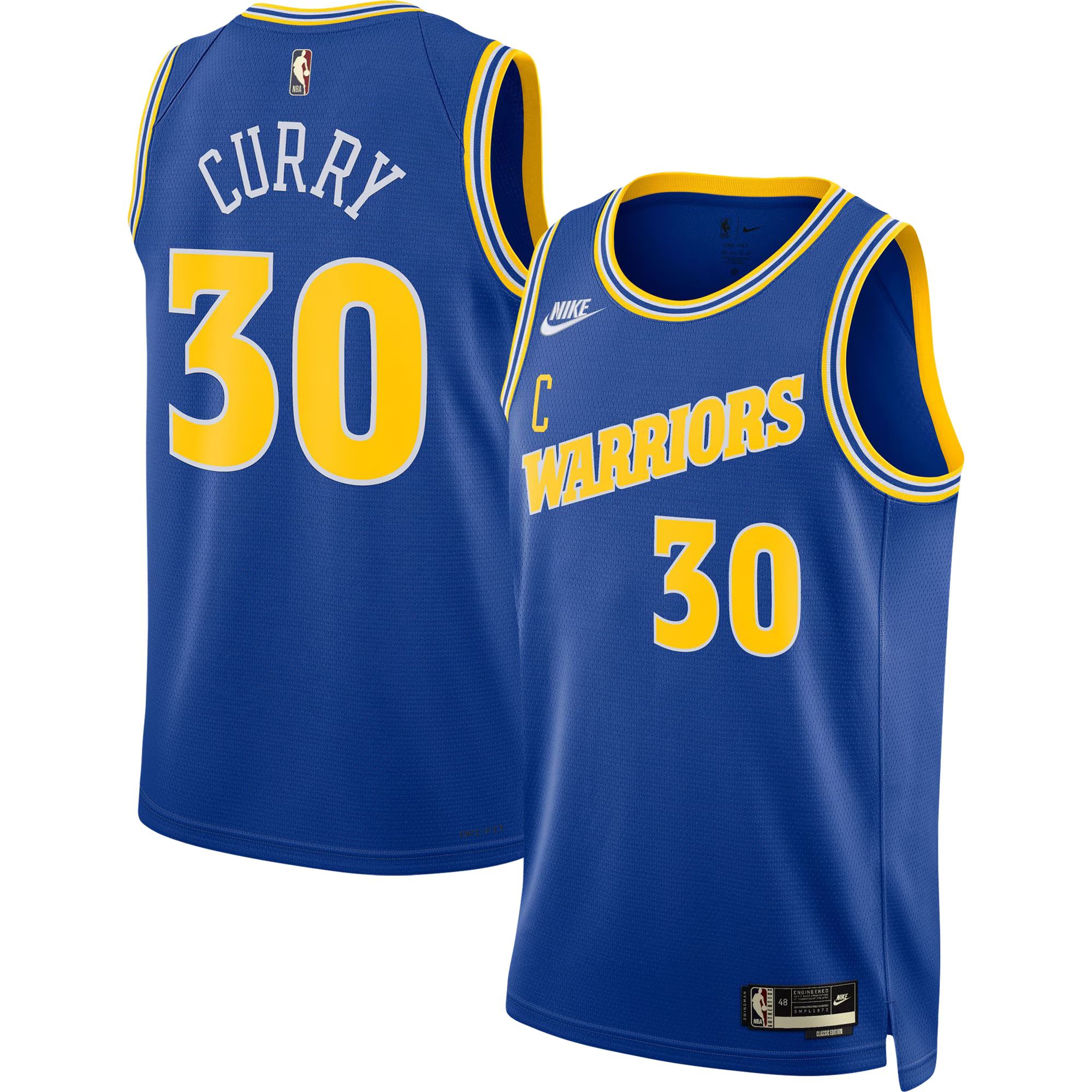 Stephen Curry Golden State Warriors Nike Swingman Jersey - Classic Edition - Blue | Fanatics