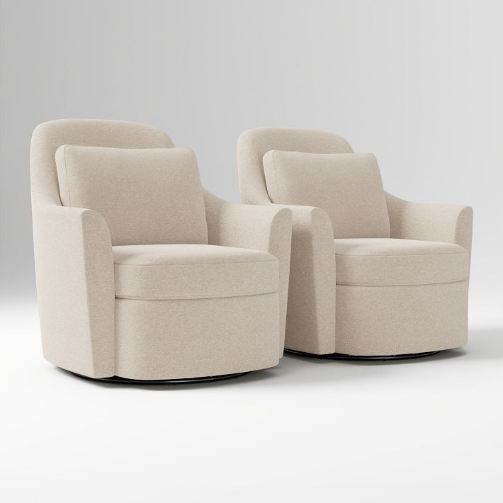 Dallas Swivel Chair | West Elm (US)