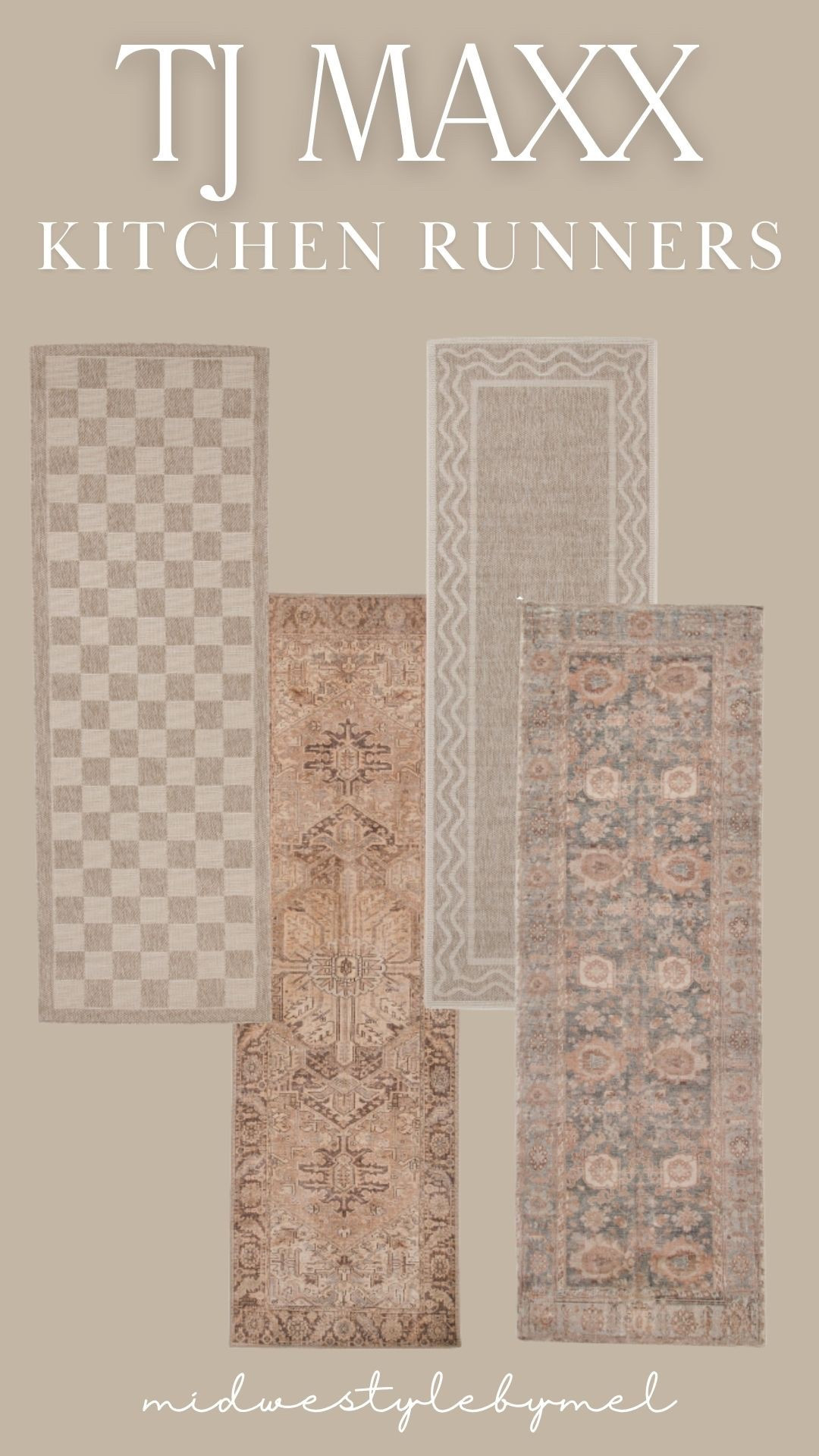 Affordable runners from Tj Maxx!

#LTKHome #LTKFindsUnder100