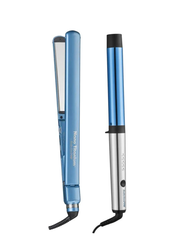 BaBylissPRO® Nano Titanium™ Limited Edition Gift Set (Flat Iron & Curling Wand) - Walmart.com | Walmart (US)