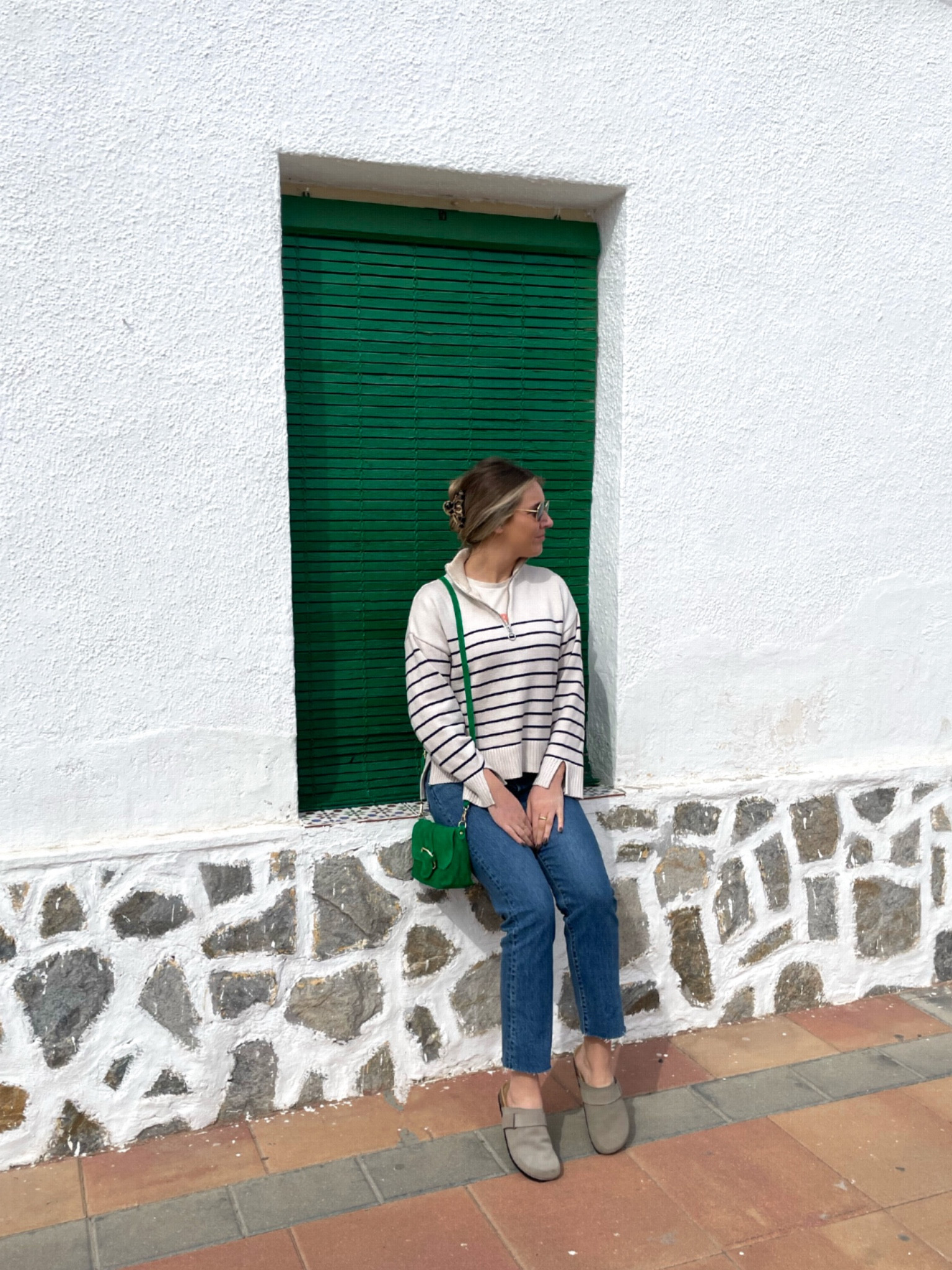 Spring Outfits 🦎

Striped Half Zip Sweater - Zara (old)
Levi’s 501 Cropped Jeans
Taupe Clog Mules - Pull & Bear

#LTKshoecrush #LTKSeasonal #LTKeurope