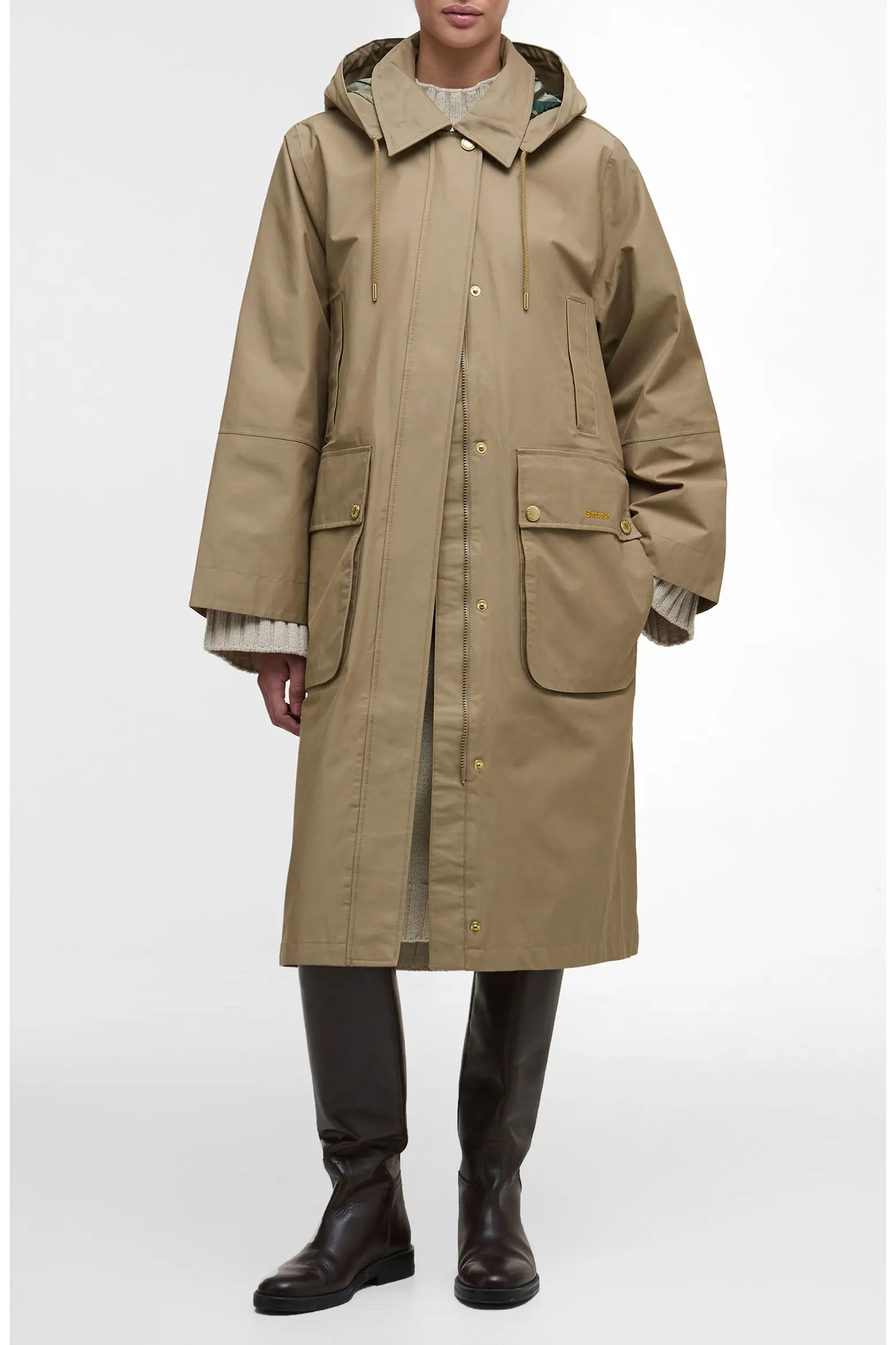 Maude Waterproof Jacket with Removable Hood (Women) | Nordstrom | Nordstrom