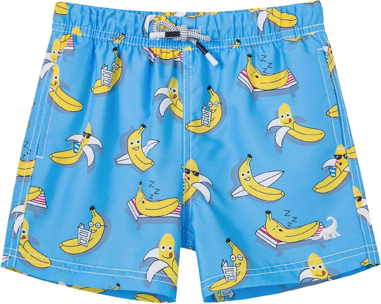 SURF CUZ Surfcuz Little Boys Swim Trunks UPF 50+ Toddler Beach Shorts Swimsuit Kids Quick Dry Swi... | Amazon (US)