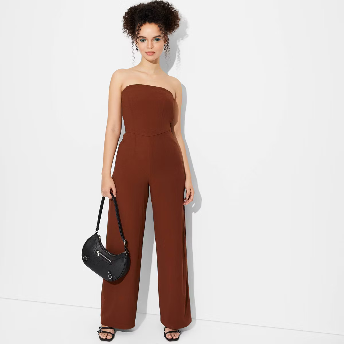 Women's Wide Leg Tube Jumpsuit - Wild Fable™ | Target