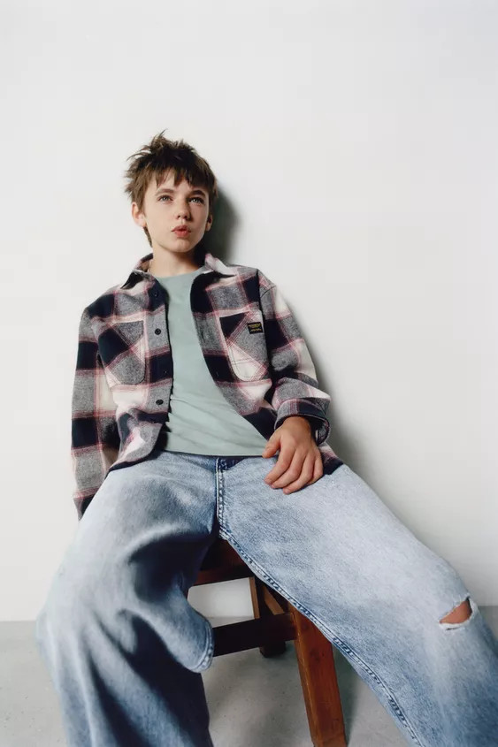 CHECKERED OVERSHIRT | Zara US