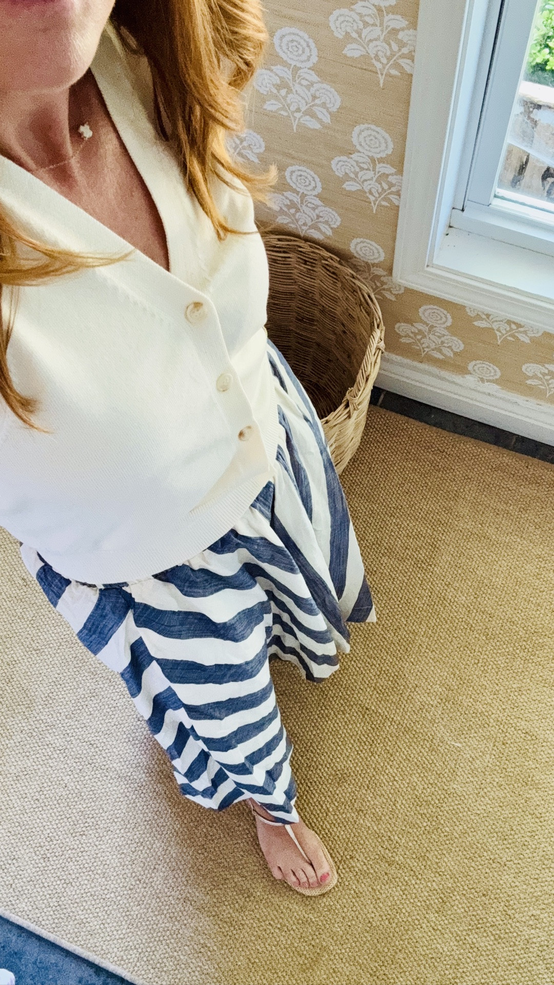 What I wore for summer drinks with friends 🤍

#LTKOver40 #LTKHome #LTKootd