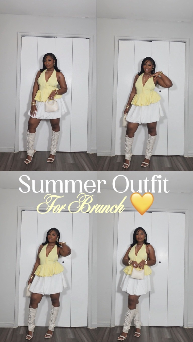 Summer outfits ideas for brunch dates 💛⭐️ #summeroutfits #outfitideas

#LTKgrwm #LTKootd