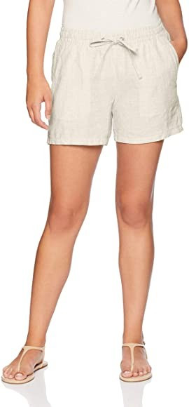 Amazon Essentials Women's 5" Drawstring Linen Short | Amazon (US)