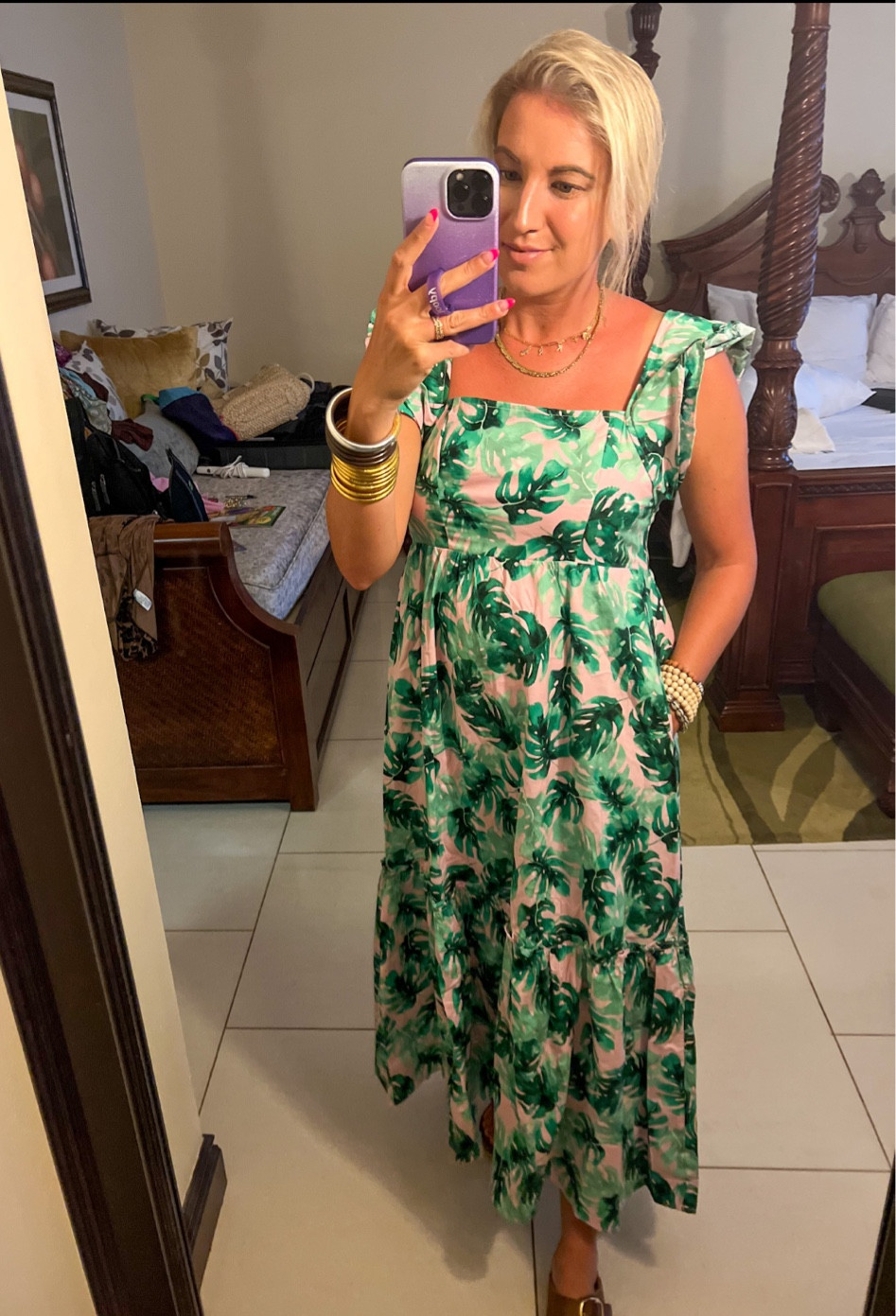 Dress for Turks 

Dress 
Bracelets 
Beach 
Travel 

#LTKstyletip #LTKtravel