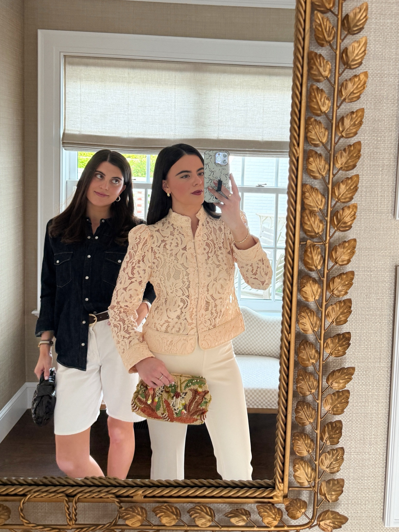 Sister spring outfits! 