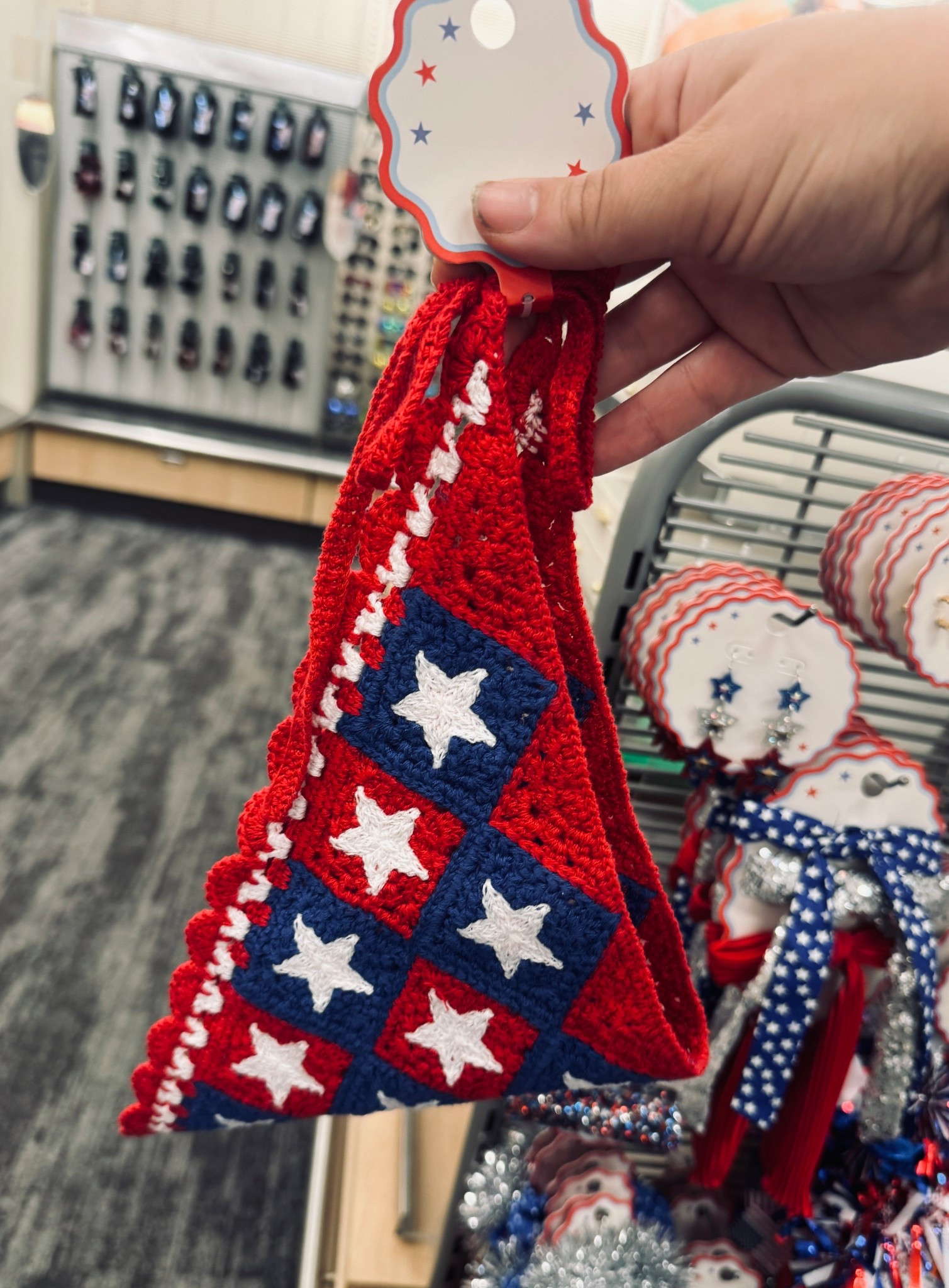 4th of July knit head scarf from Target!! 

#LTKBeauty #LTKSeasonal