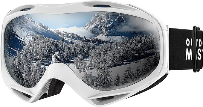 OutdoorMaster OTG Ski Goggles - Over Glasses Ski/Snowboard Goggles for Men, Women & Youth - 100% ... | Amazon (US)