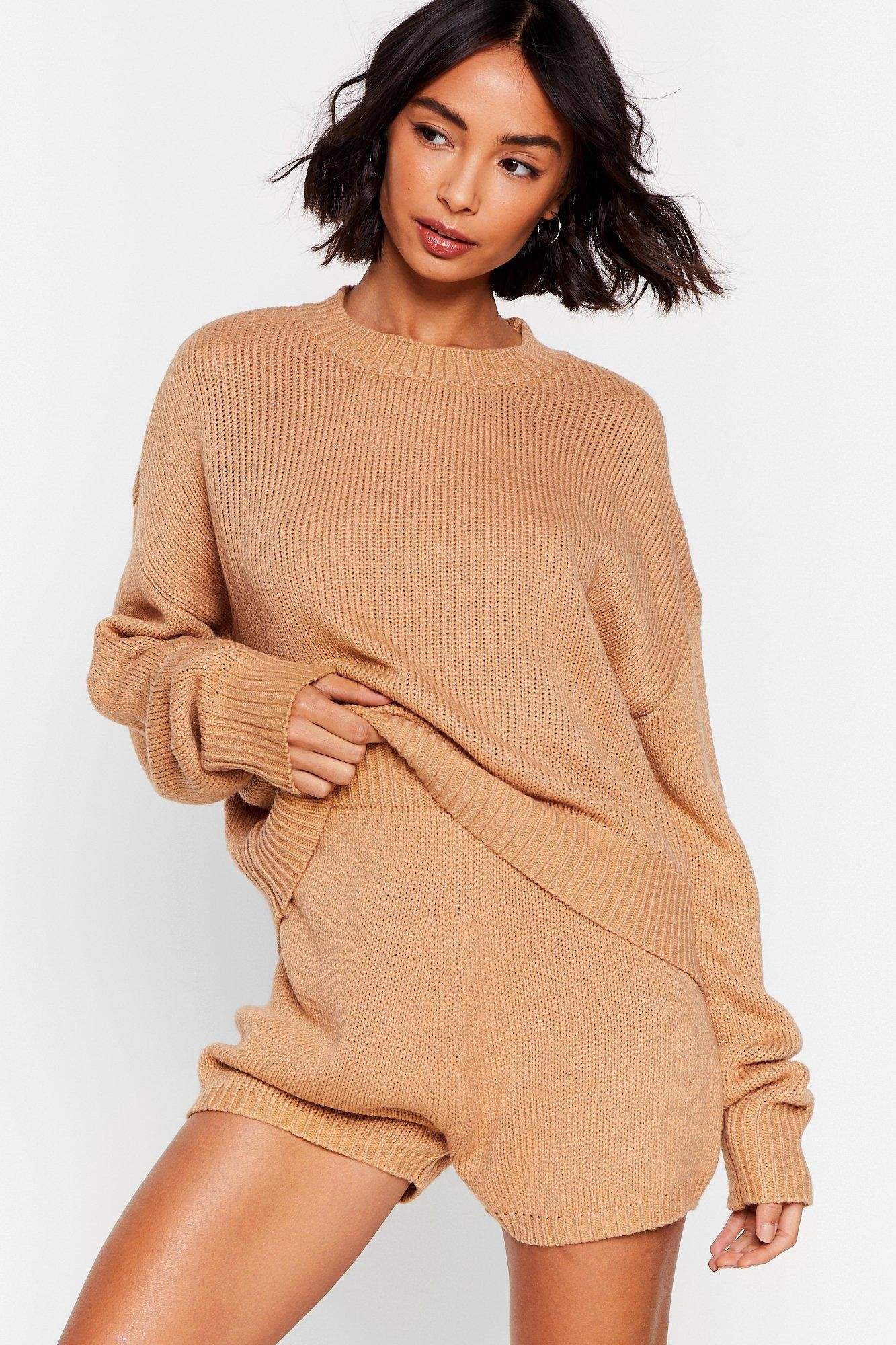 Luxe Like Fun Sweater and Shorts Lounge Set | NastyGal (US & CA)