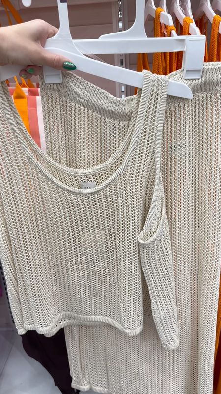 Open knit tank and skirt bikini covers at Target! The cutest vacation bathing suit covers! 

#LTKStyleTip #LTKFindsUnder50 #LTKTravel