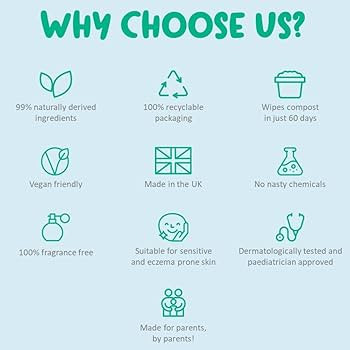 Kinder by Nature Plant Based Baby Wipes - 100% Biodegradable & Compostable, 672 Count (12 Packs o... | Amazon (US)