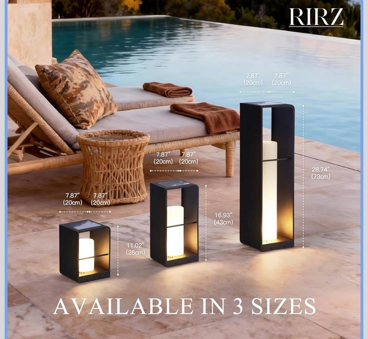 Solar modern outdoor floor lamps 

#LTKU #LTKHome