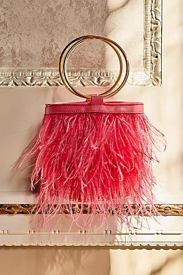 Crest Feather Clutch | Free People (Global - UK&FR Excluded)