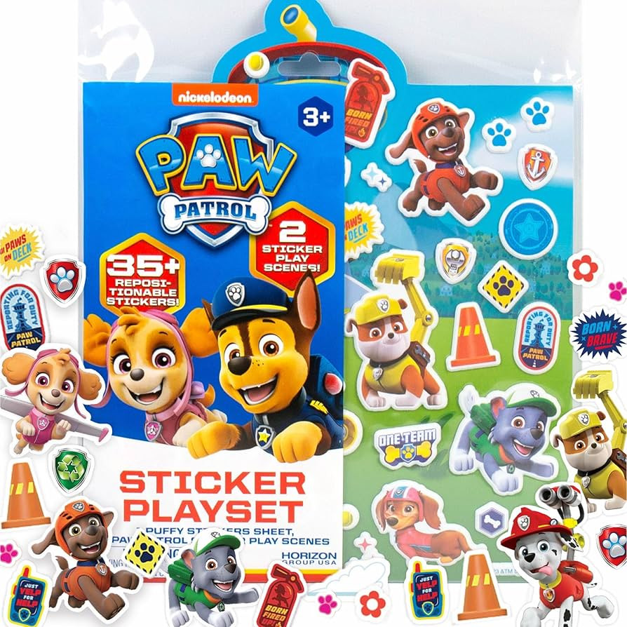 Paw Patrol Puffy Sticker Playset | Amazon (US)