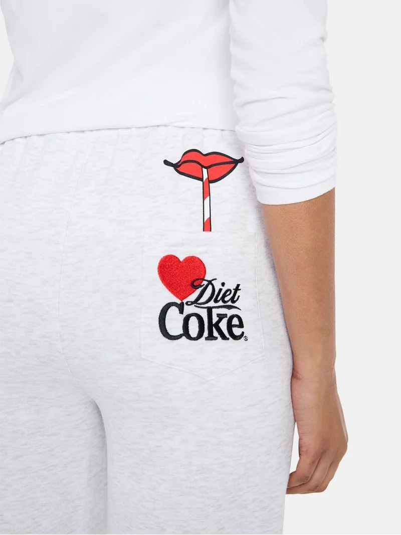 Diet Coke Women's Jogger Pants, Size XXS-XXL | Walmart (US)
