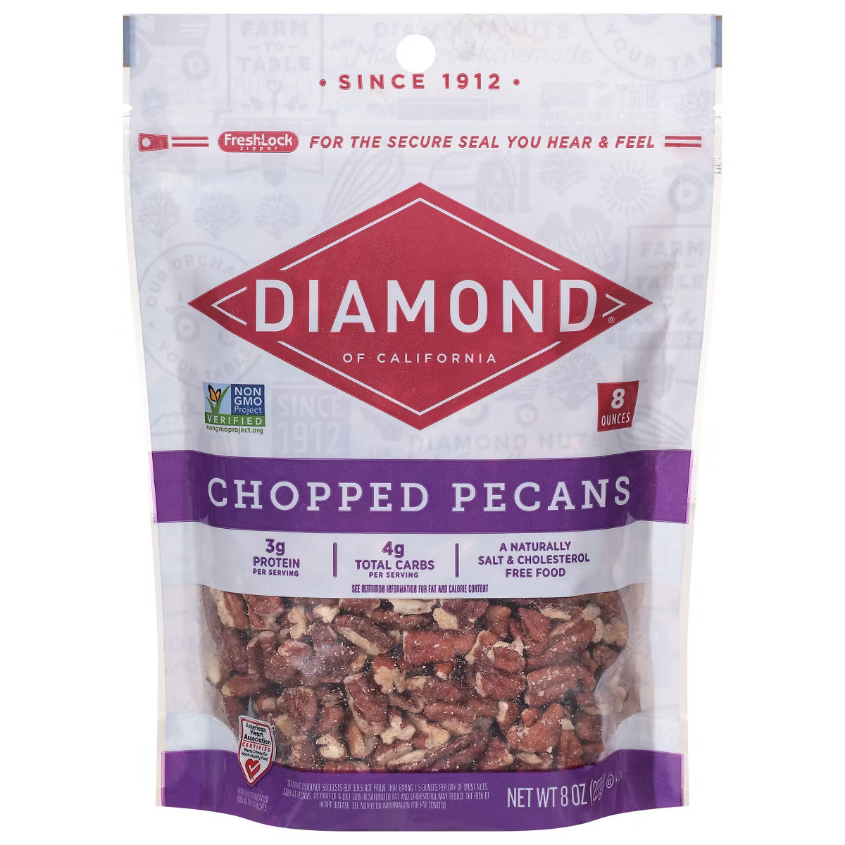 Diamond of California Chopped Pecans - 8oz | Target