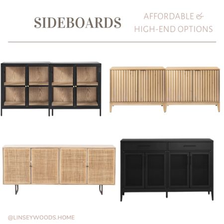 Sideboard, tv stand, media stand, console table, console cabinet, black sideboard, black cabinet, glass cabinet, studio McGee, pottery barn, Target, Dolores sideboard, wood cabinet 

#LTKhome
