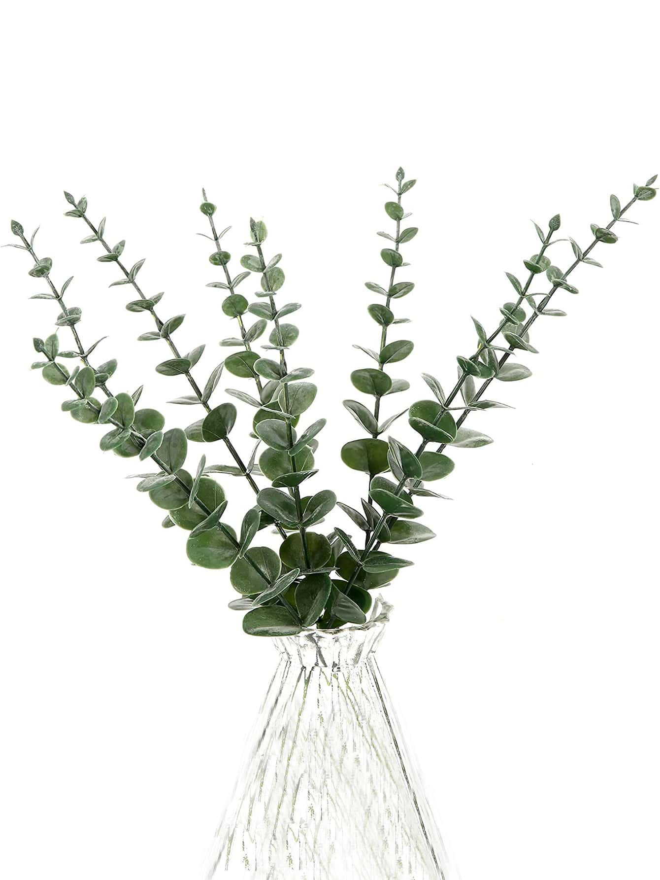 10pcs Artificial Eucalyptus Leaves Plant For Home Wedding Decor, Diy Wreath, Door Hanging, Outdoo... | SHEIN