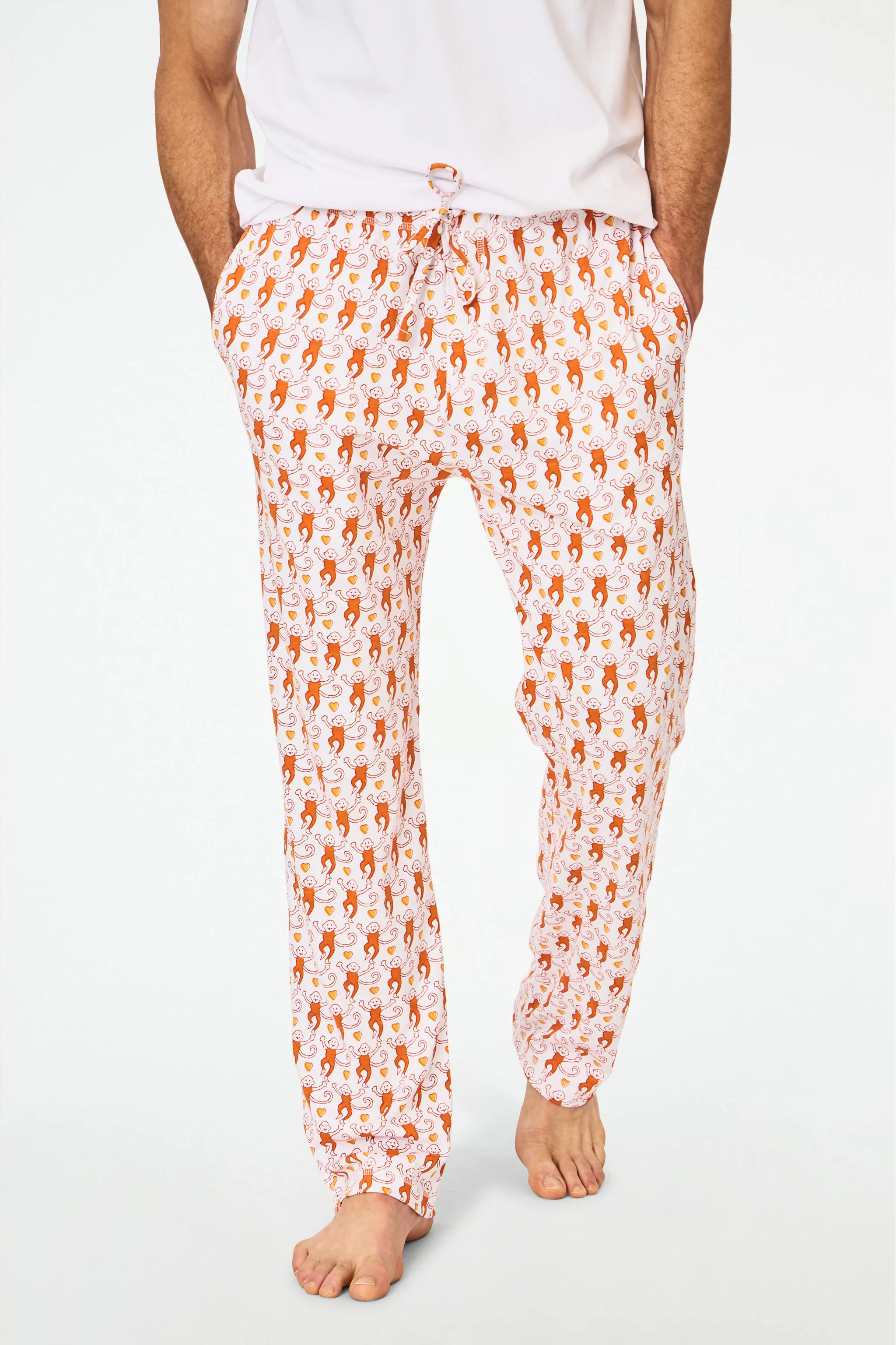 Campus Mens Lovely Monkey Simon Pant | Roller Rabbit