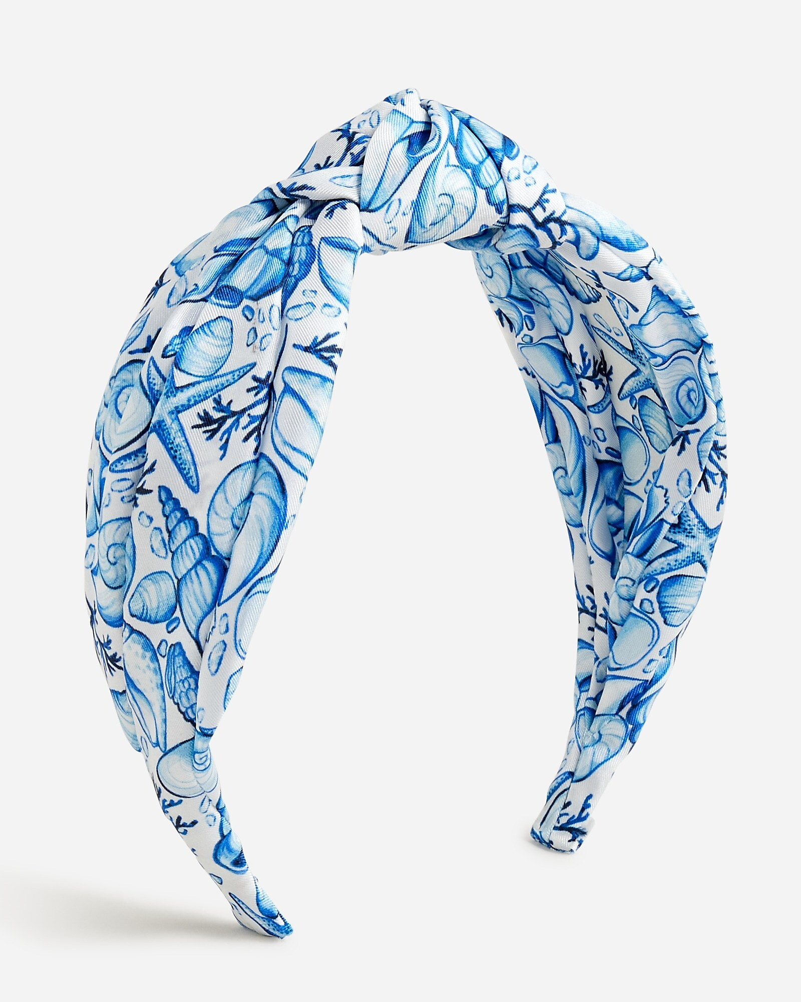 Printed knot headband | J. Crew US