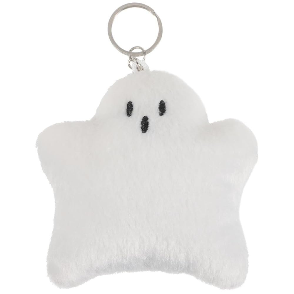 COHEALI 2pcs Ghost Keychain Plush Backpack Purse Charm, Ghost Key Chain Stuffed Plush, Ghost Pend... | Amazon (US)