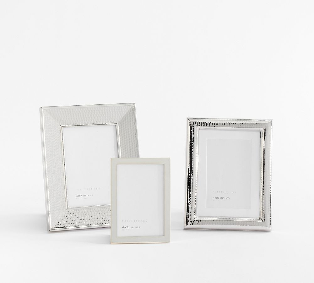 Silver Hammered Assorted Frames | Pottery Barn (US)
