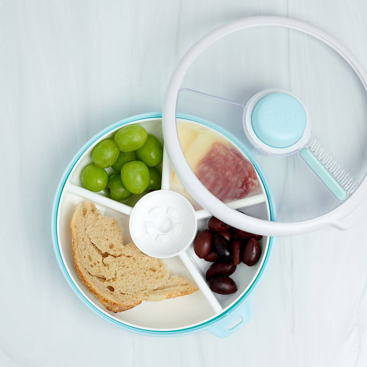 GoBe Kids' Large Snack Spinner Slide Lunch Food Storage Container - 22oz | Target