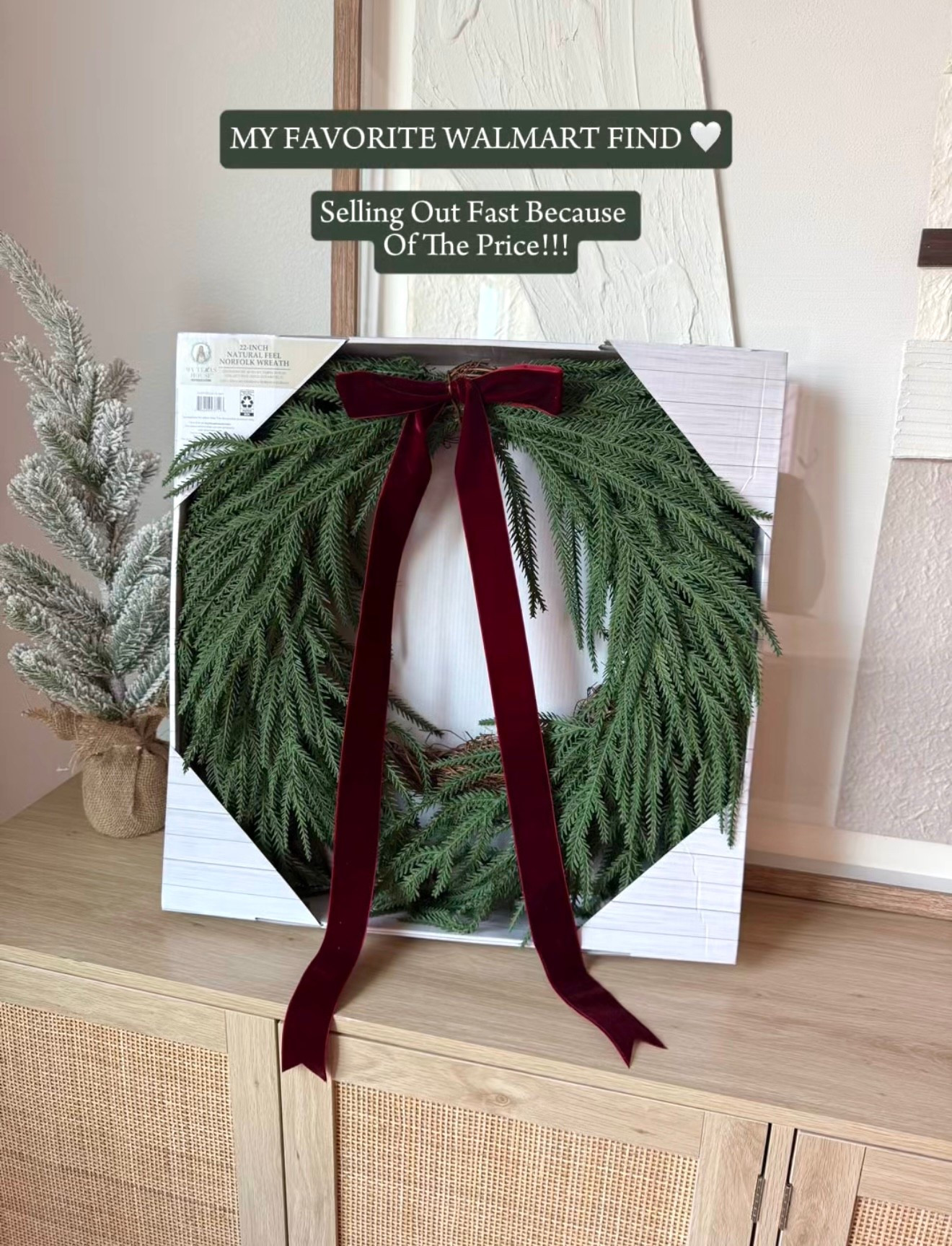 This Walmart Wreath is Going Viral! Shop it Fast!! 😍🎄

(Linking the exact one + some other favs!) 

#LTKSeasonal #LTKSaleAlert #LTKHoliday