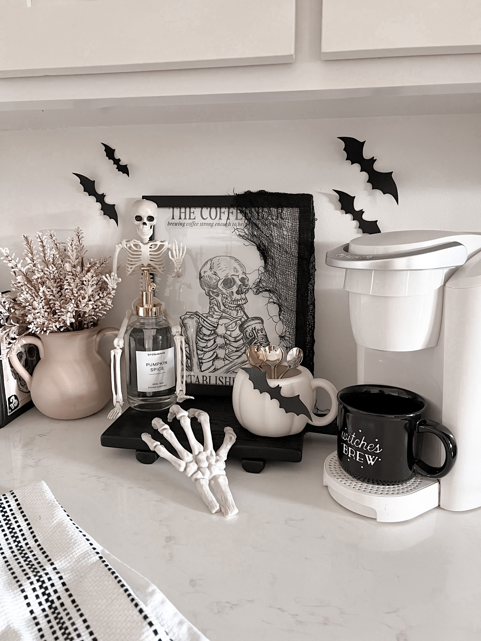 Spooky Halloween coffee bar! 

#LTKSeasonal #LTKfindsunder50 #LTKhome