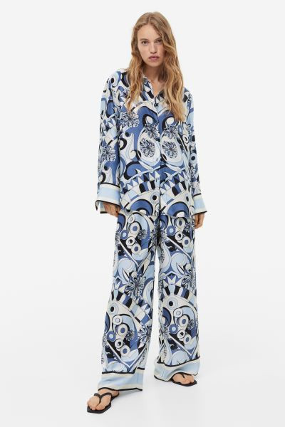 Wijde broek | H&M (DE, AT, CH, NL, FI)