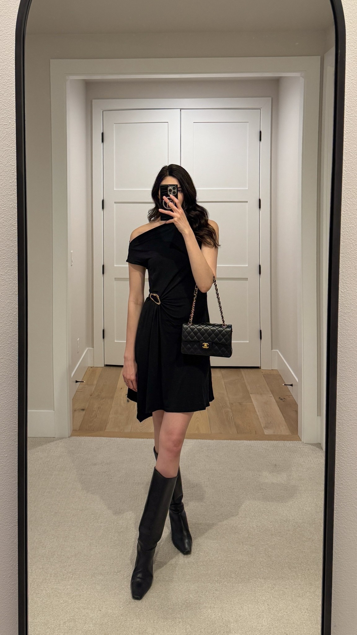 Affordable LBD (available in tall sizes)! 

Date night dress / girls night out outfit / all black outfit 


#LTKootd #LTKTall #LTKSaleAlert