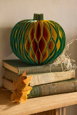 Paper Honeycomb Pumpkin | Anthropologie (US)