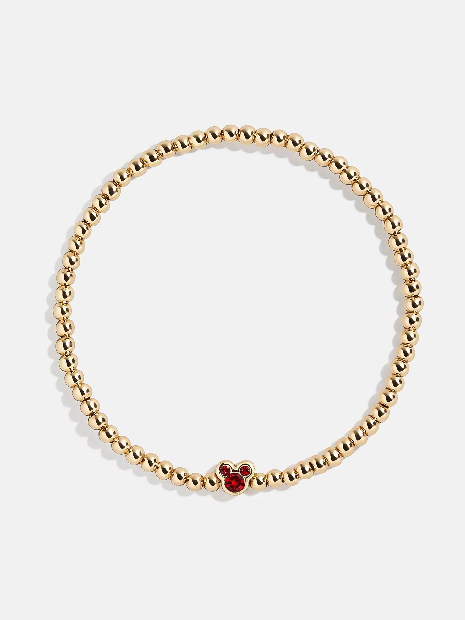 Disney Mickey Mouse Birthstone Pisa Bracelet - Garnet | BaubleBar