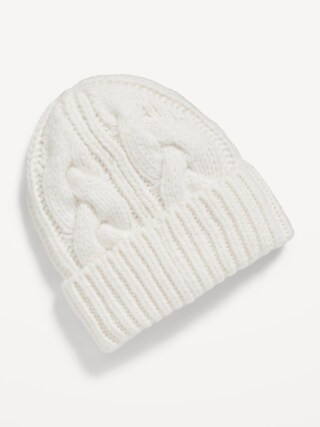 Wide Cuff Beanie Hat for Women | Old Navy (US)
