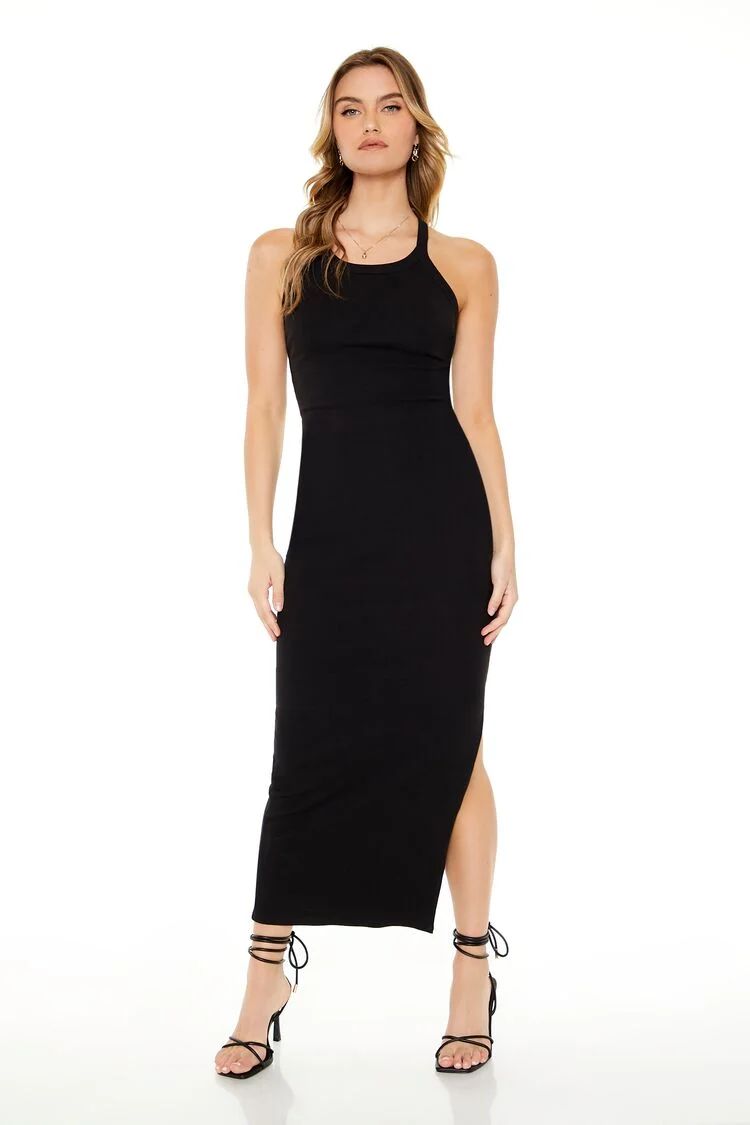 Ribbed Racerback Maxi Dress | Forever 21