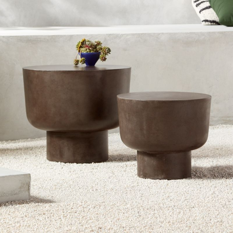 Tambor Outdoor Patio Tables | CB2 | CB2