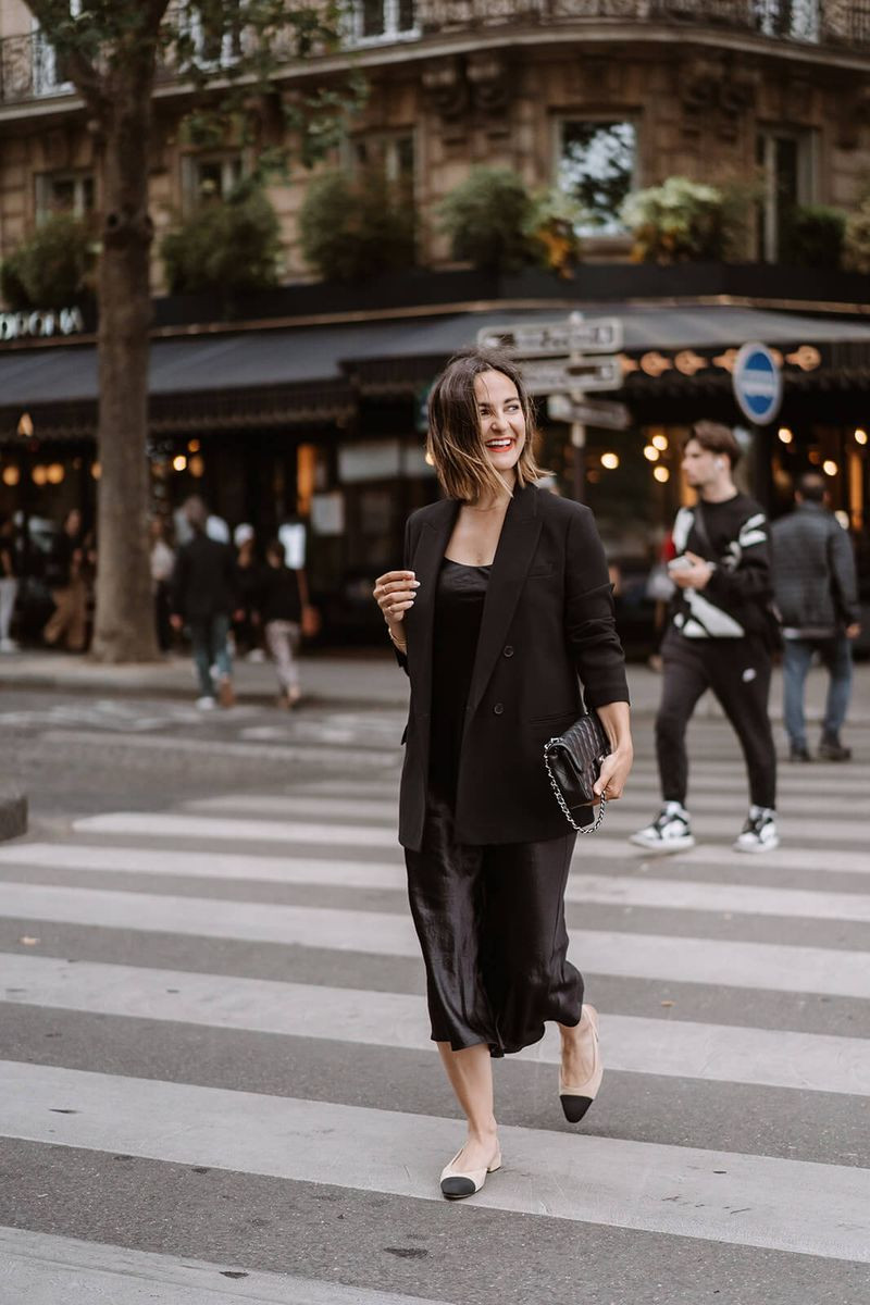 A chic outfit idea for visiting Paris in the summer! This slip dress can easily be dressed up or down depending on what you have planned and the blazer is the perfect third piece to tie the look together, especially at night!  

 #LTKootd #LTKSeasonal #LTKTravel